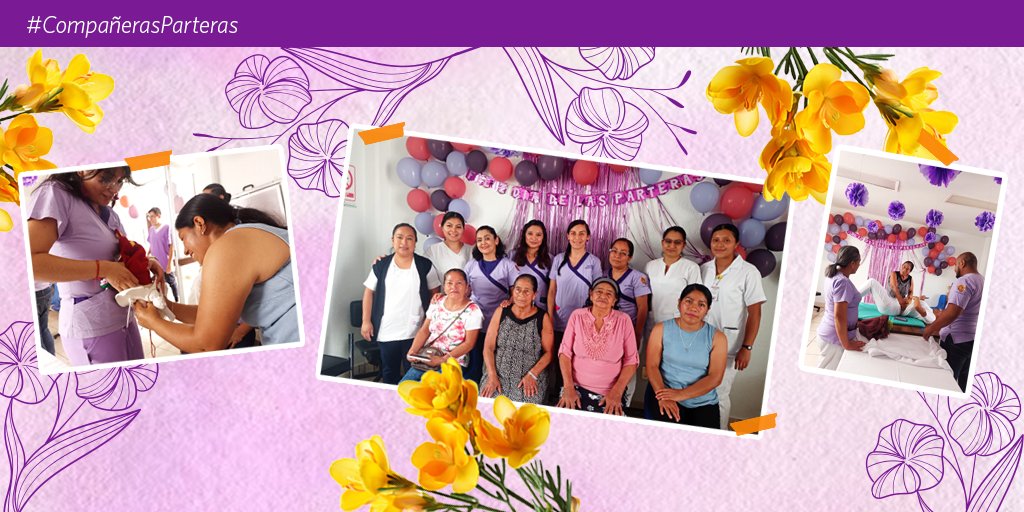 #CompañerosEnSalud rindió homenaje al equipo de parteras conformado por Artemia, Argentina, Catalina y Lorenza; gracias a sus saberes ancestrales muchas mujeres y sus bebés gozan de un proceso asistido y salud para ambxs. #CompañeraPartera #Parteras #DíaDeLaPartera #Midwives