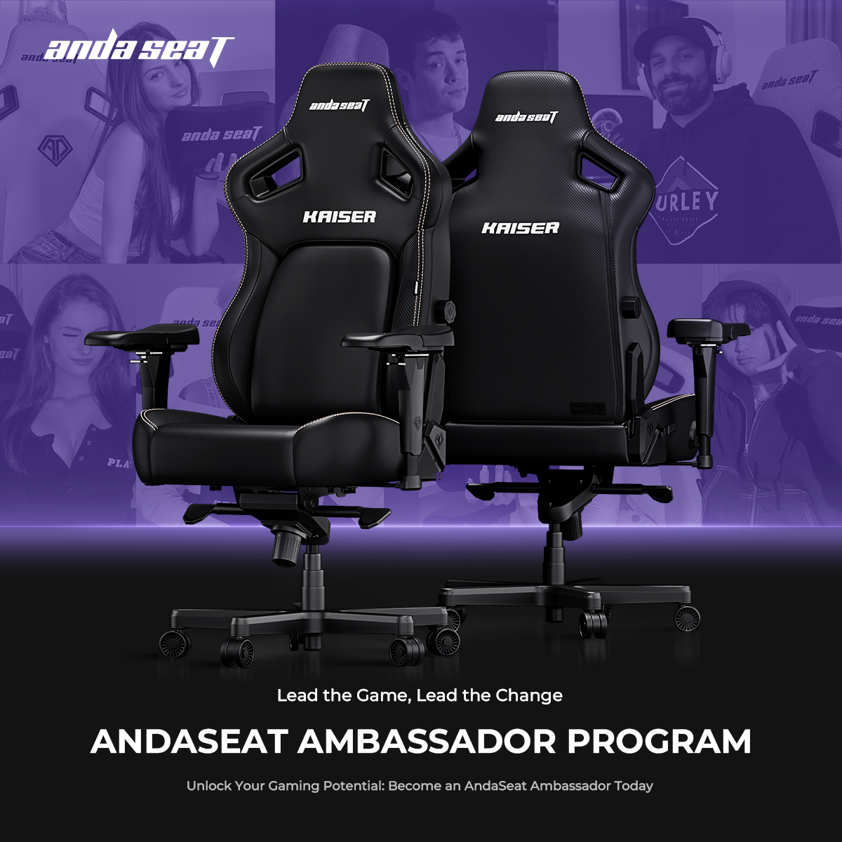 Calling all gaming enthusiasts and content creators! 🎮AndaSeat Ambassador Wanted🎮 If you're passionate about gaming and want to be the first to experience our brand new products, we want YOU! Apply Now: shorturl.at/lBFGZ #kaiser4 #andaseat #homeandaseat #fyp