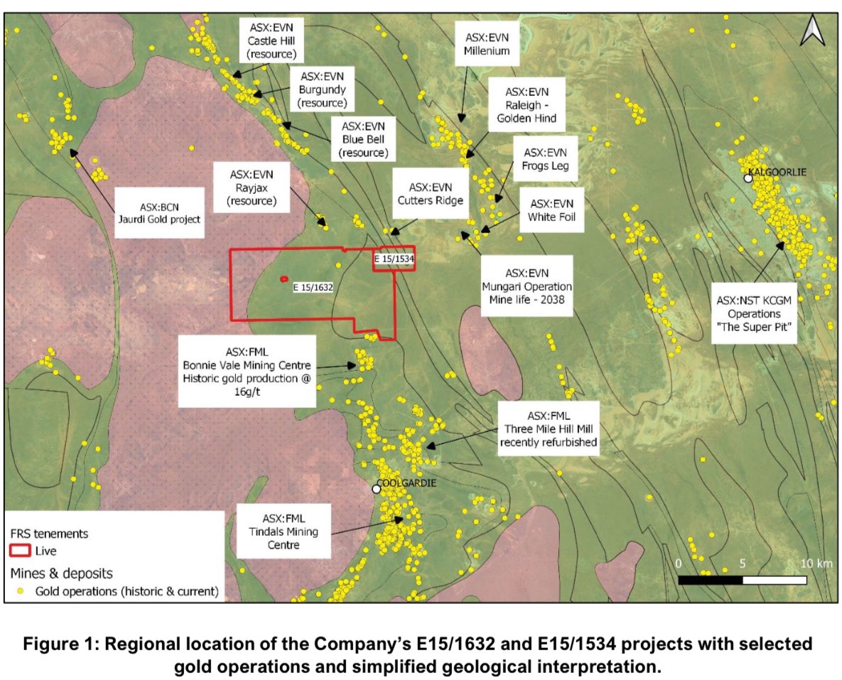 Bonnie Vale regional exploration update – rock chips up to 2.7g/t Au, historic drilling up to 14g/t Au 🗞️ bit.ly/3ylihl5 $FRS.ax #Lithium #Copper #Gold #Resources