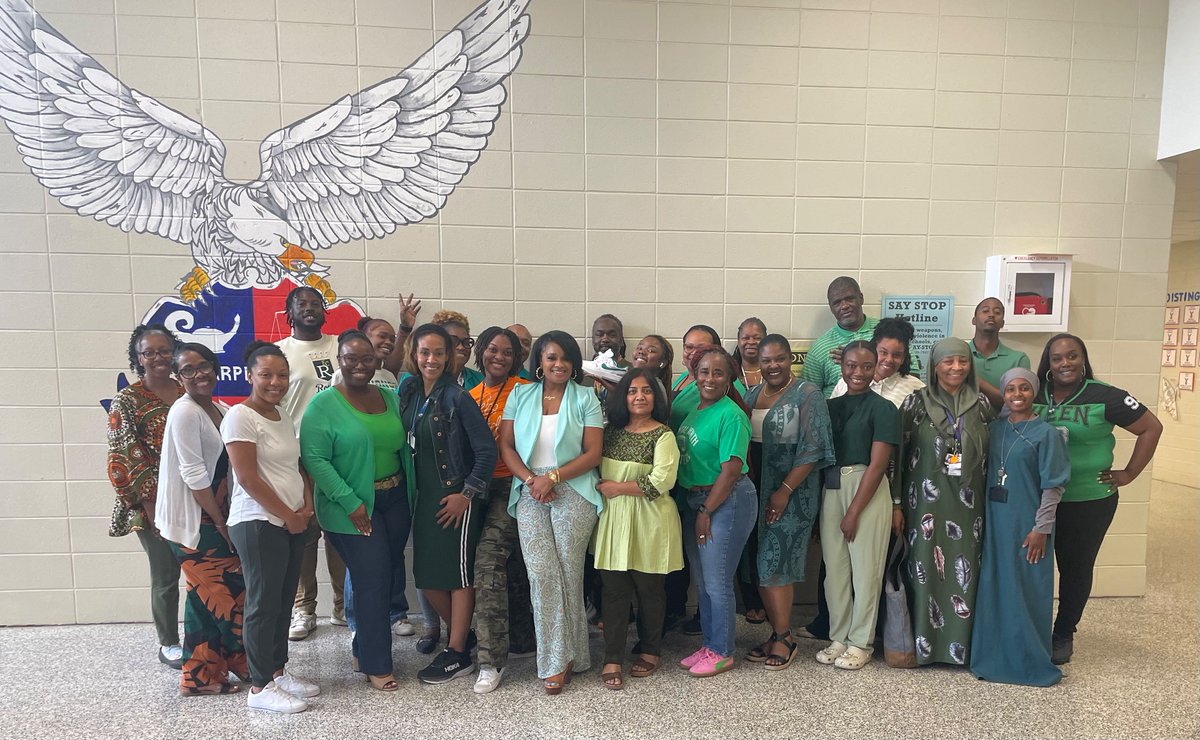 TUtigerette's tweet photo. We celebrate Wellness Wednesday by wearing green to highlight Mental Health Awareness month! #MentalHealthMatters 
@CHSEaglesDekalb https://t.co/IKG0GOsgSk