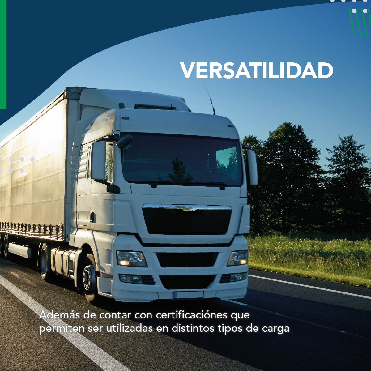 LDMdistribuidor's tweet image. ¿Por qué elegir la lona Complan para cubiertas de camiones?💪
Con su resistencia a la intemperie y durabilidad, la #LonaParaCamiones #Complan garantiza que tu carga esté protegida en todo momento. hubs.ly/Q02wCCbP0
Whatsapp: hubs.ly/Q02wCBwm0

#ProtecciónDeCargas