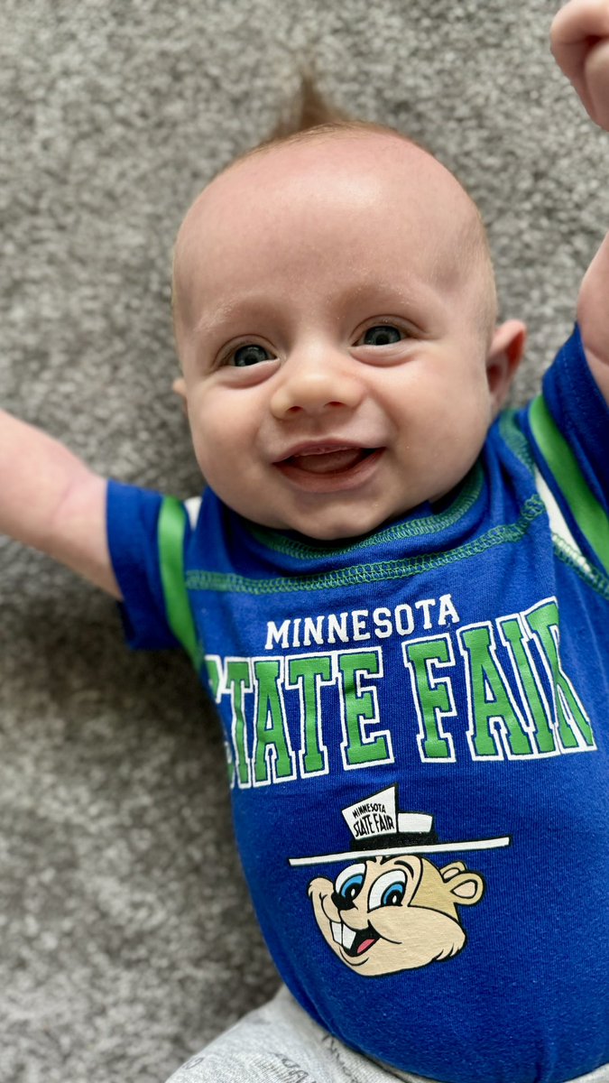 When you’re born into a @mnstatefair loving family.