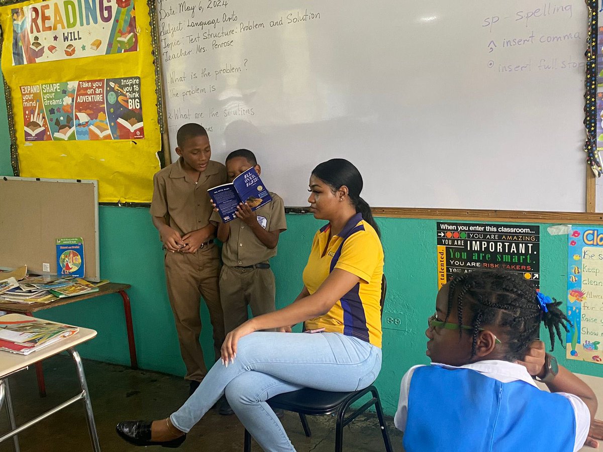 We were spreading the joy of reading at Constant Spring Primary & Infant School for Read Across Jamaica Day!

…..
#EmpoweringPeople #UnlockingDreams #BuildingCommunities