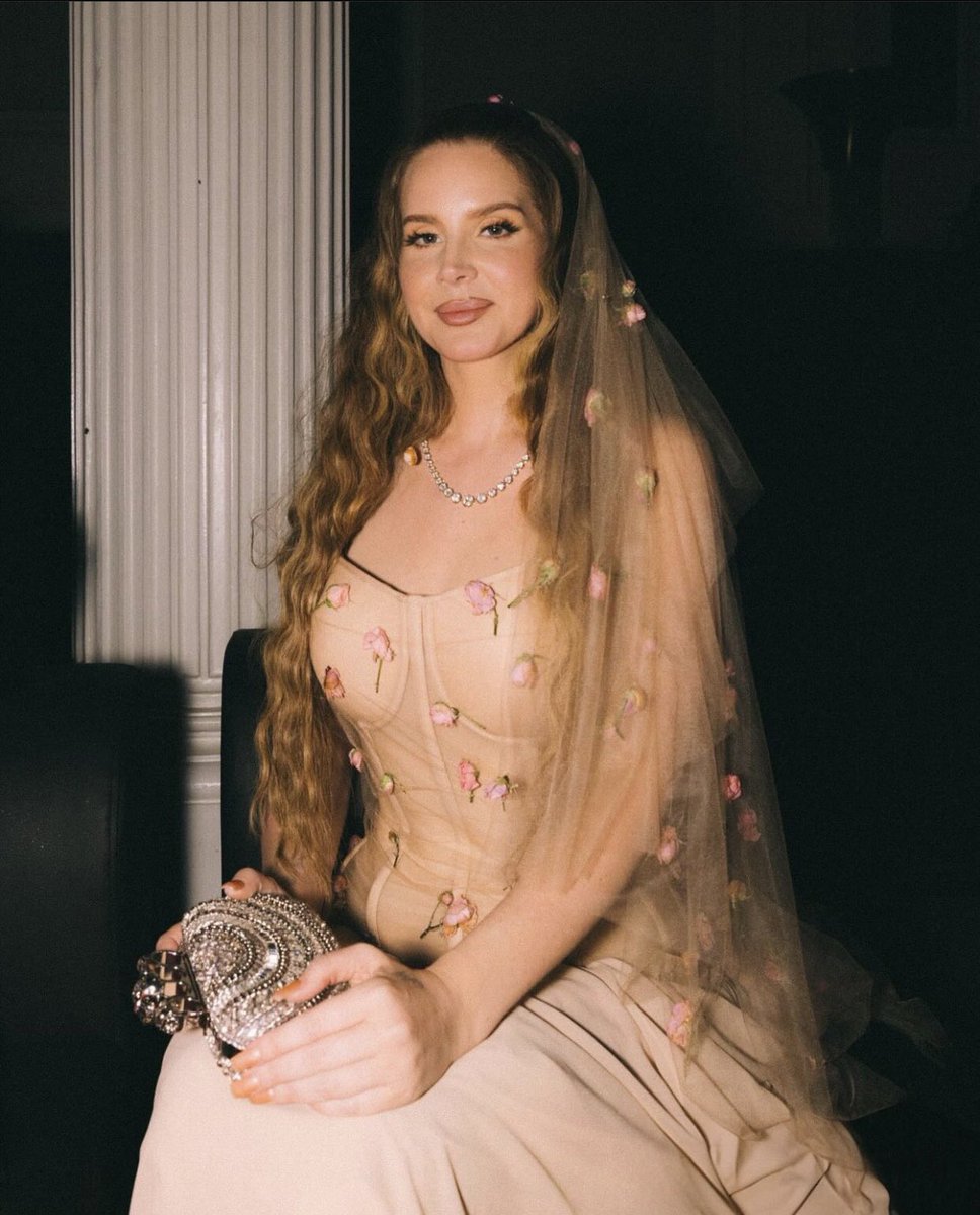 lana del rey at the met gala after party.