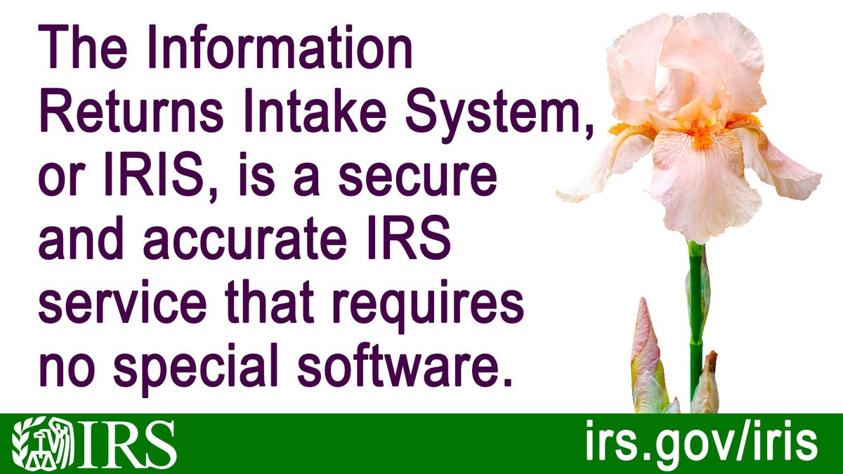 Filers can use the IRIS platform to create, upload, edit and view information and download completed copies of 1099-series forms for distribution and verification. See #IRS details at: irs.gov/iris #IRISday