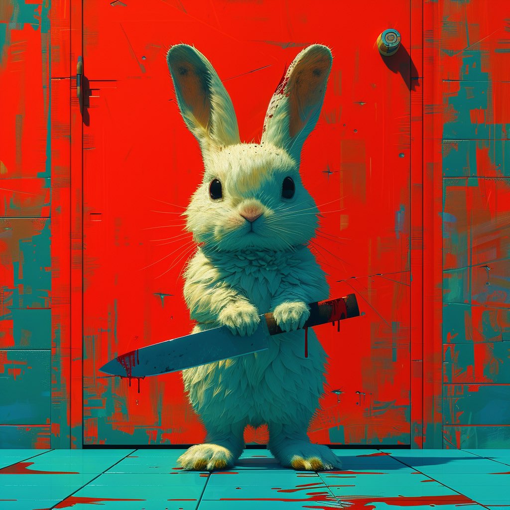 🐇🔪 #WhiteRabbit