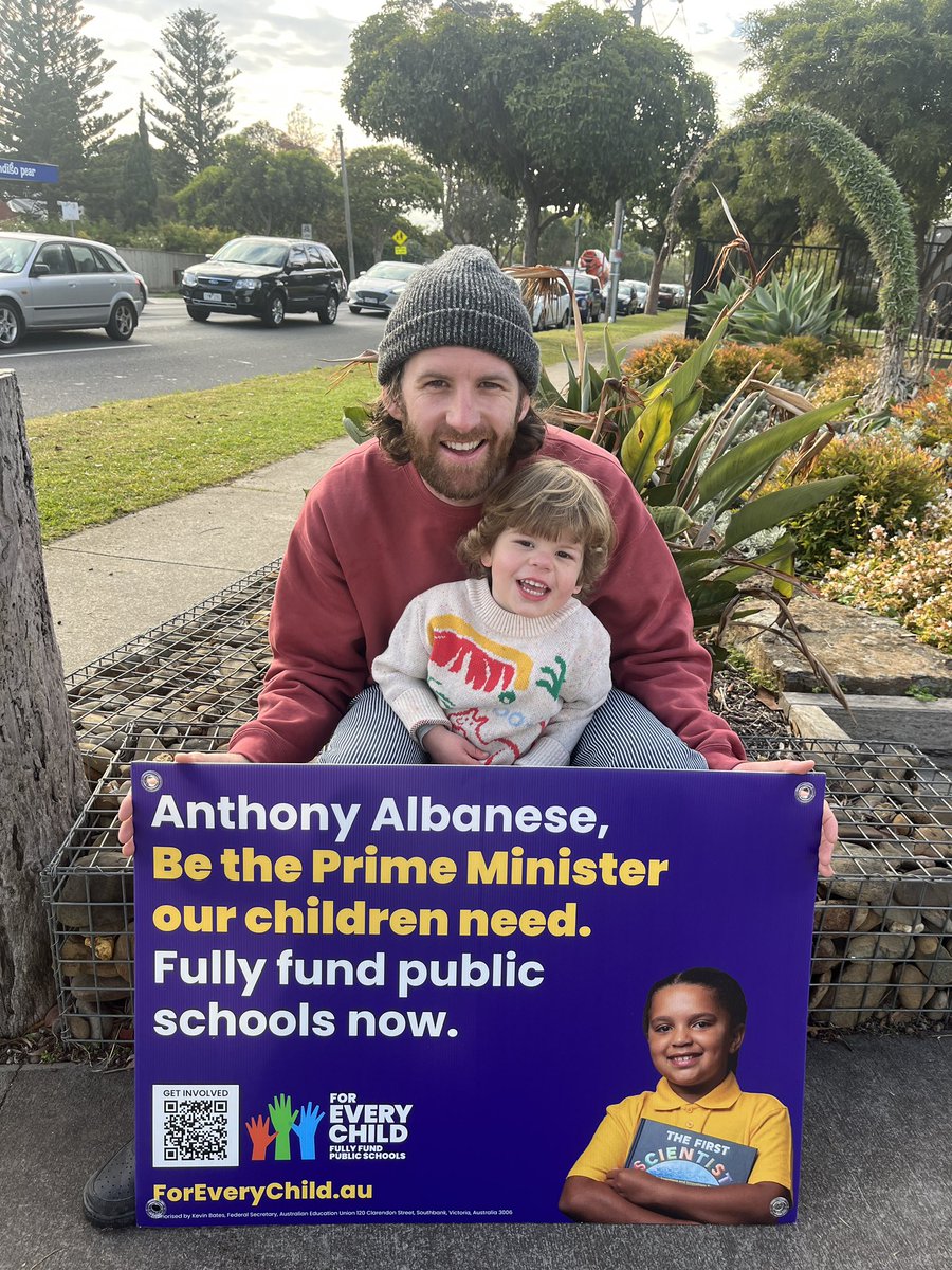 We can’t allow another generation of children to be underfunded in public schools. @AlboMP don’t shortchange our kids. Fully fund public schools now! #auspol