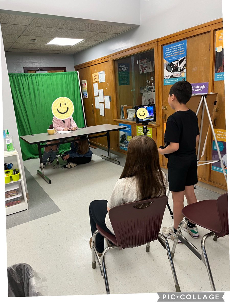 Keeping kids engaged by storyboarding and producing newscasts in grade 7 #WeAreCreators  <a href="/NorthbridgePS/">NorthbridgePS</a> #doInk