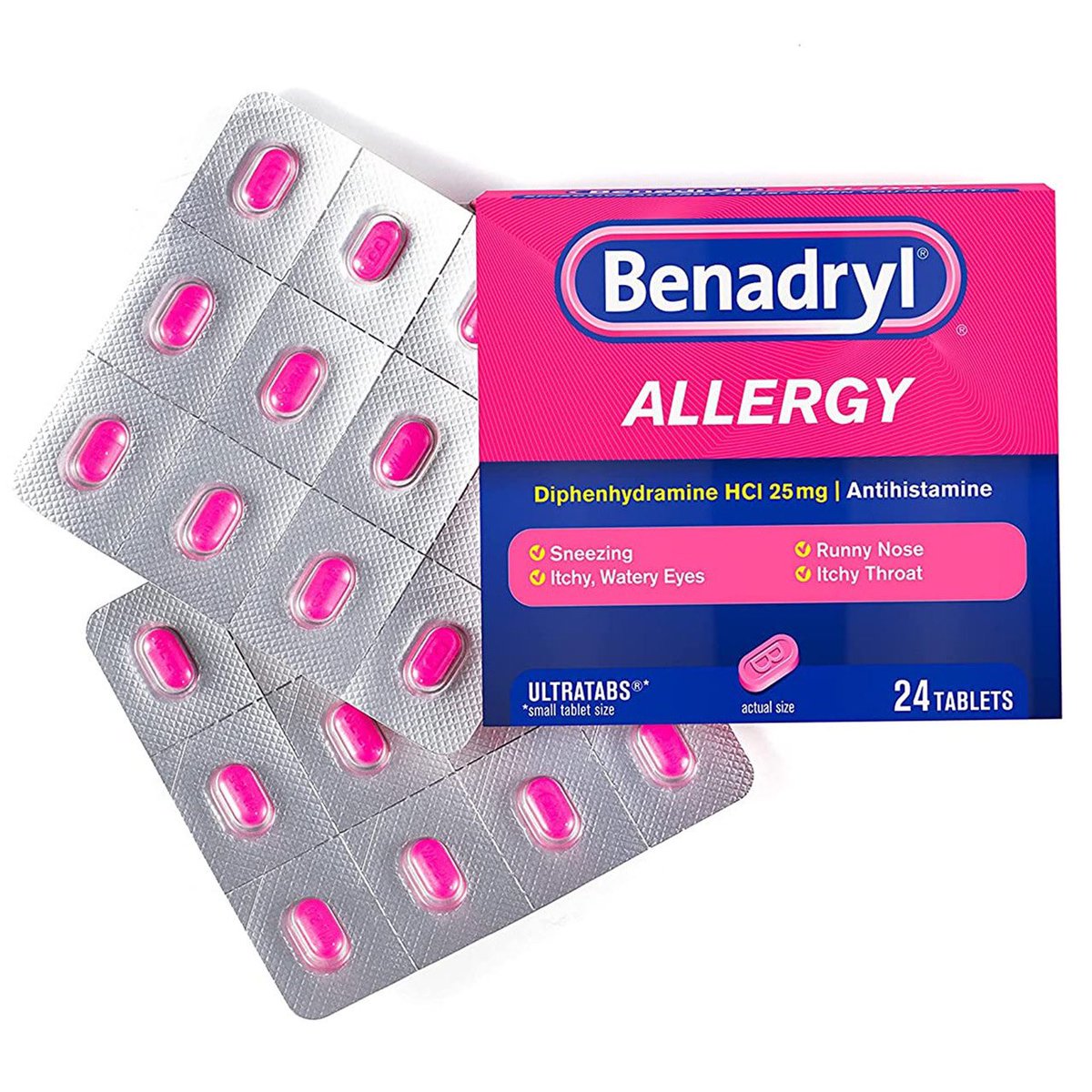 Benadryl: for when the Midwest allergies are so bad you’d rather be in a coma