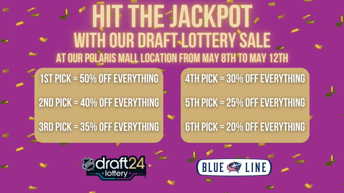 Don’t forget 30% off at the Blueline #cbj