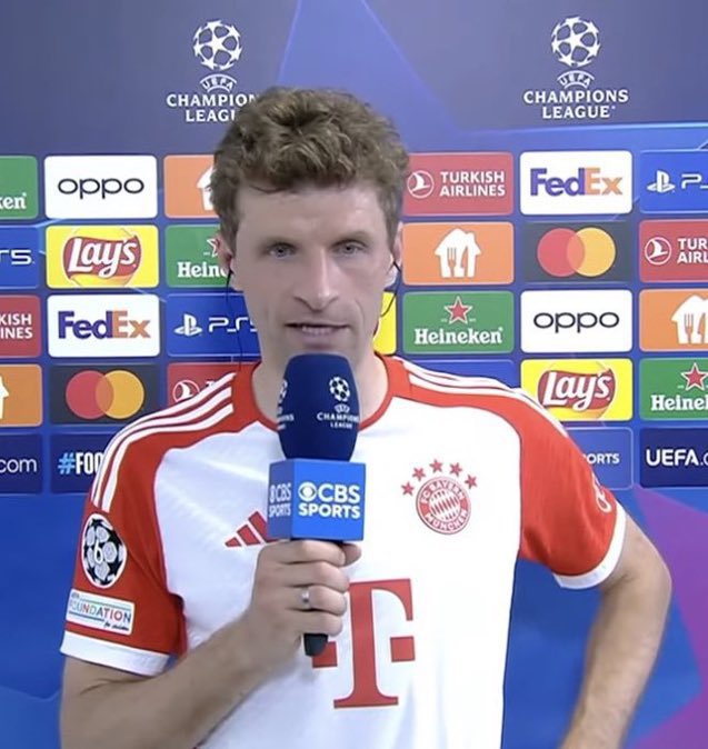 ZEUS🐐👑 (@rmazeus) on Twitter photo <a href="/TrollFootball/">Troll Football</a> Muller after the match: “it’s painful we lost to Real Madrid, but Barcelona will pay for this” <a href="/TrollFootball/">Troll Football</a> Muller after the match: “it’s painful we lost to Real Madrid, but Barcelona will pay for this”
