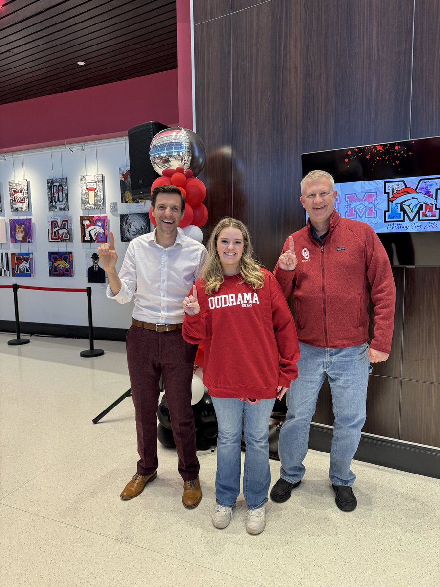 Signing Day! #boomersooner #theresonlyone #oudrama