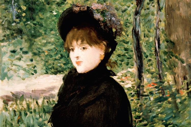 Goodnight, my dear Twitter X friends. Till we tweet again. 😴💤 'The Stroll' by Edouard Manet; Date: 1880; Paris, France; Style: Impressionism. 🧑‍🎨🎨