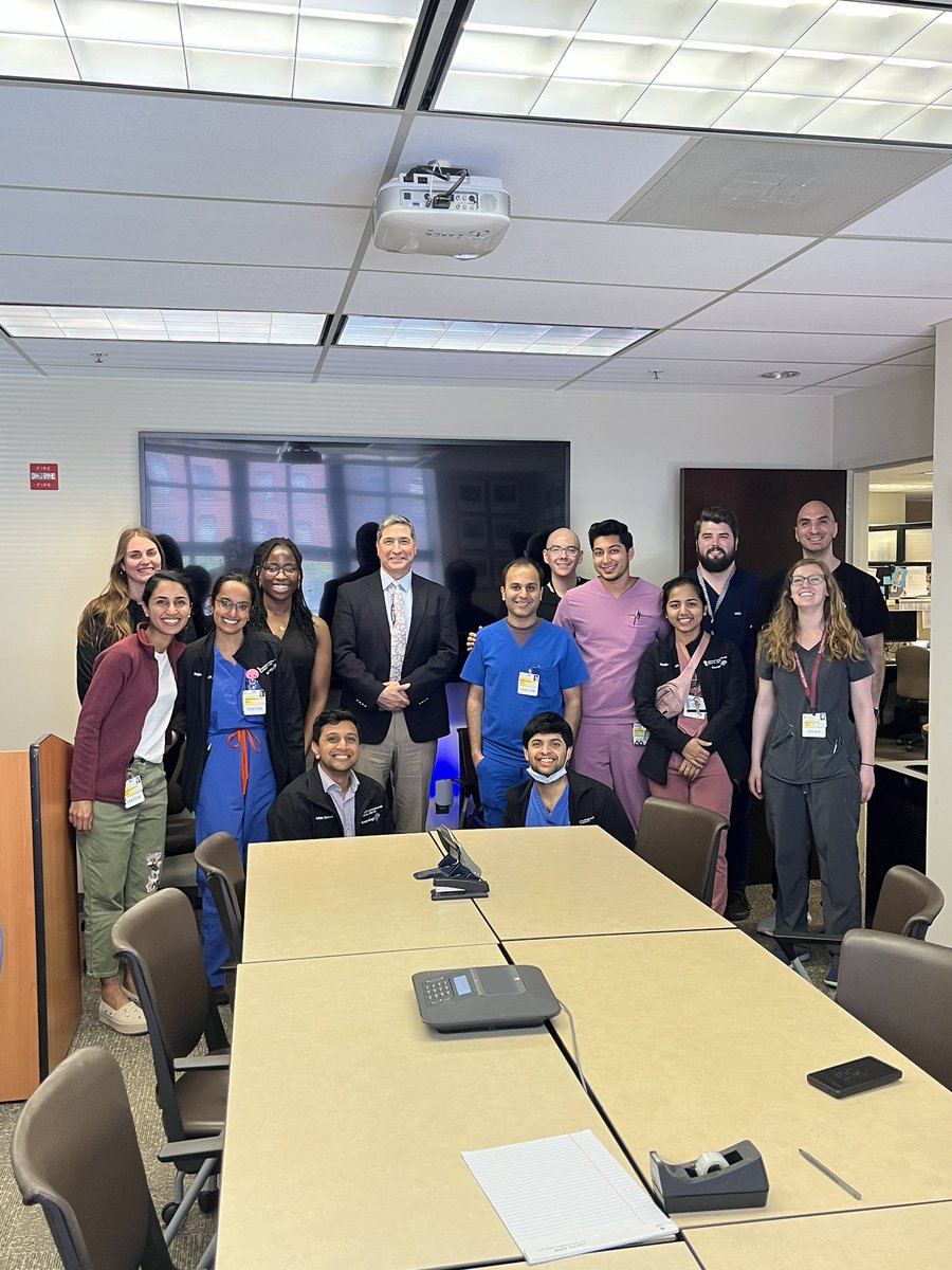 Honored to have Dr. Greer, Professor and Chair of Neurology from Boston University School of Medicine share his wisdom and experience with us!

#ummcneuro #neurocriticalcare #grandroundsspeaker