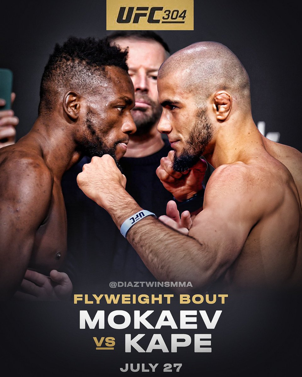 Muhammad Mokaev vs. Manel Kape is official for #UFC304 in Manchester