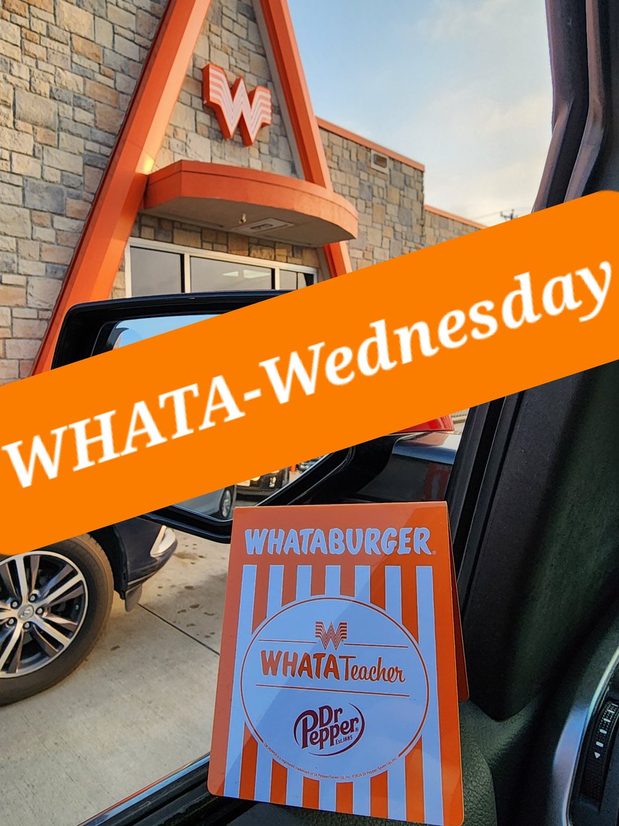 Sure do love <a href="/Whataburger/">Whataburger®</a> and wanted to say thank you for treating us teachers with 10%off a breakfast item and our tent!  #TeacherAppreciationWeek2024