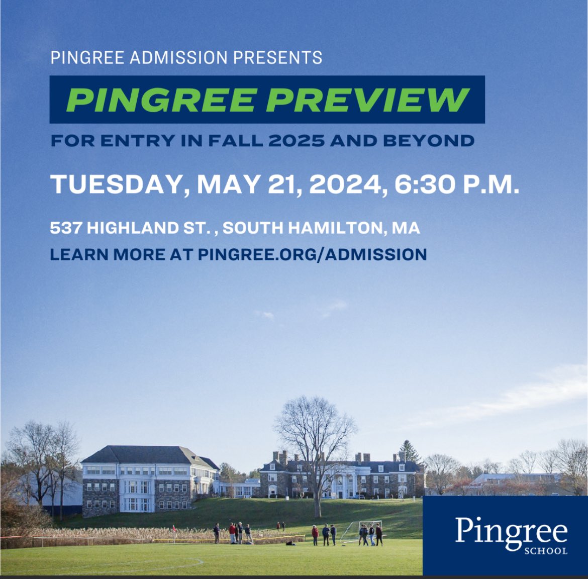 Check out what makes Pingree such a unique place to be a student-athlete!
