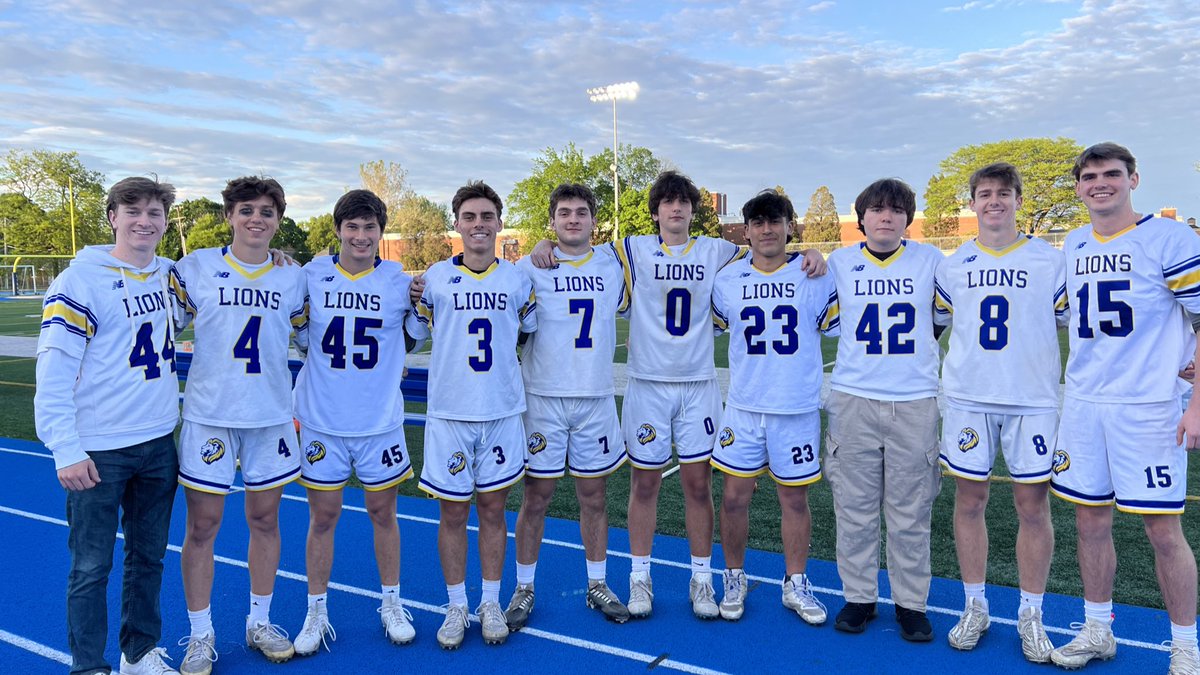 Happy Senior Day to the Class of 2024 members of @LTHSBoysLax! Let’s make it a great night on Bennett Field! We are looking forward to seeing all they accomplish as they close out their season season! #WeAreLT