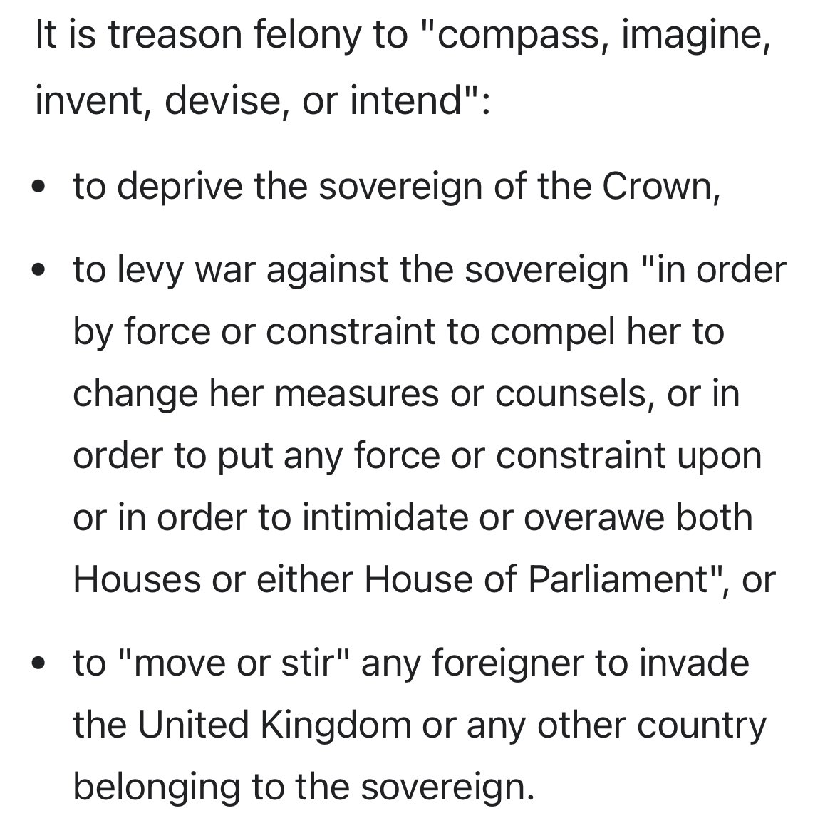 Interesting …. #Treason #HighTreason #Punishment #Prison #LifeInPrison #Disloyalty #Monarch #RoyalFamily #LineOfSuccession #KnowledgeIsPower