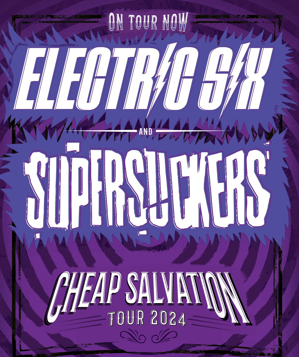 Wanna win a pair of tickets to see @electric6 w/ @SupersuckersRnR & @volk_band on Tuesday, May 14th at @TheChapelSF?! 👉Follow us & Retweet for a chance to win.