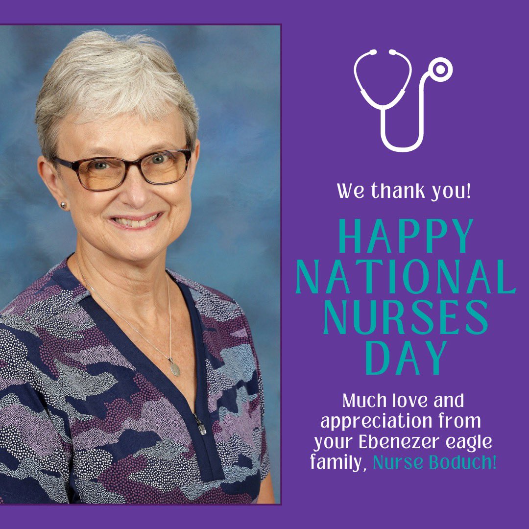 We are thankful for Nurse Boduch!