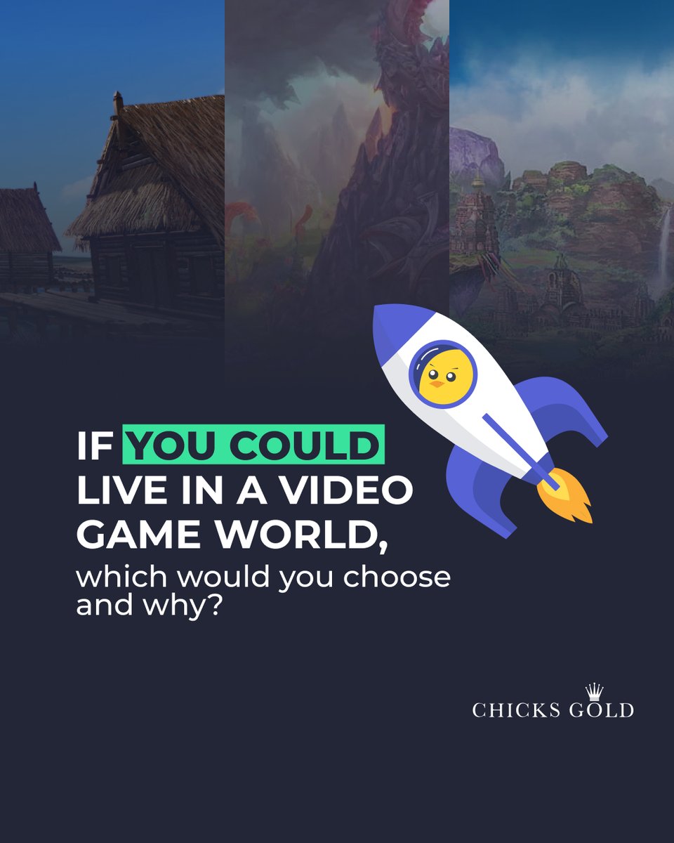 Share the virtual world you could see yourself in down below! 🌟 #GamerDreams #VideoGameWorlds #ImaginaryRealms #gamers #question