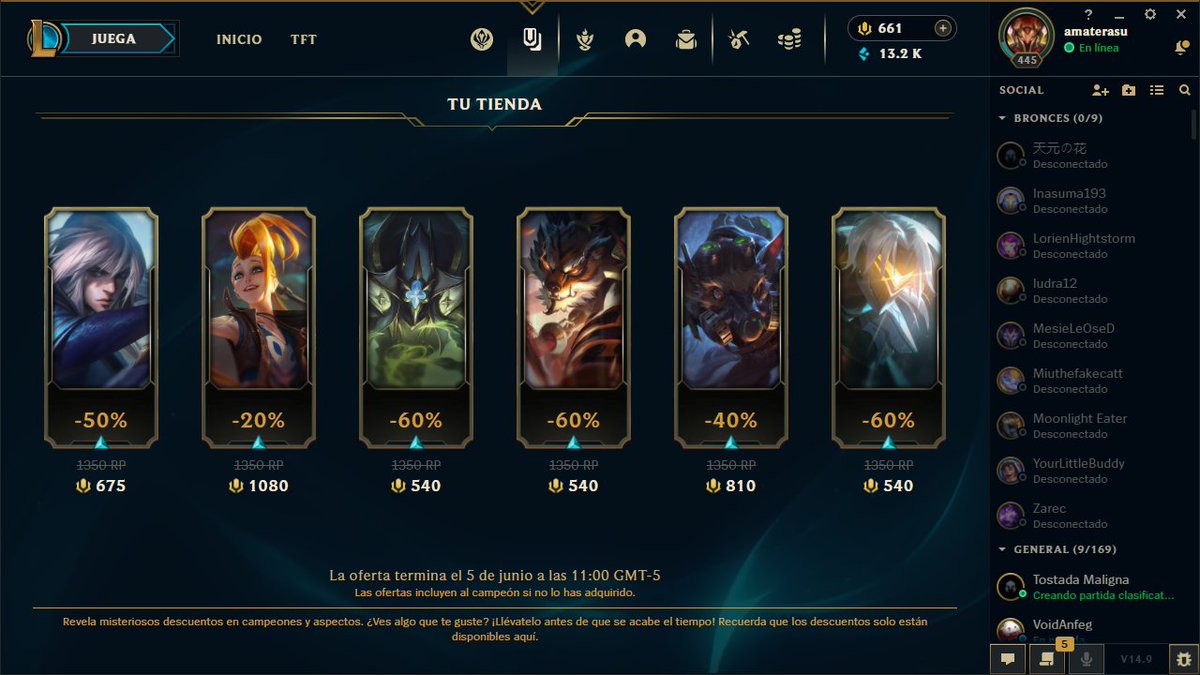 amaterasu6543's tweet photo. @RiotSupport I don't know if I'm doing the right thing but I'm missing 15 rp for a skin.... can you forgive them? 

I have 661 and it cost 675 https://t.co/N4jgP08eJ4