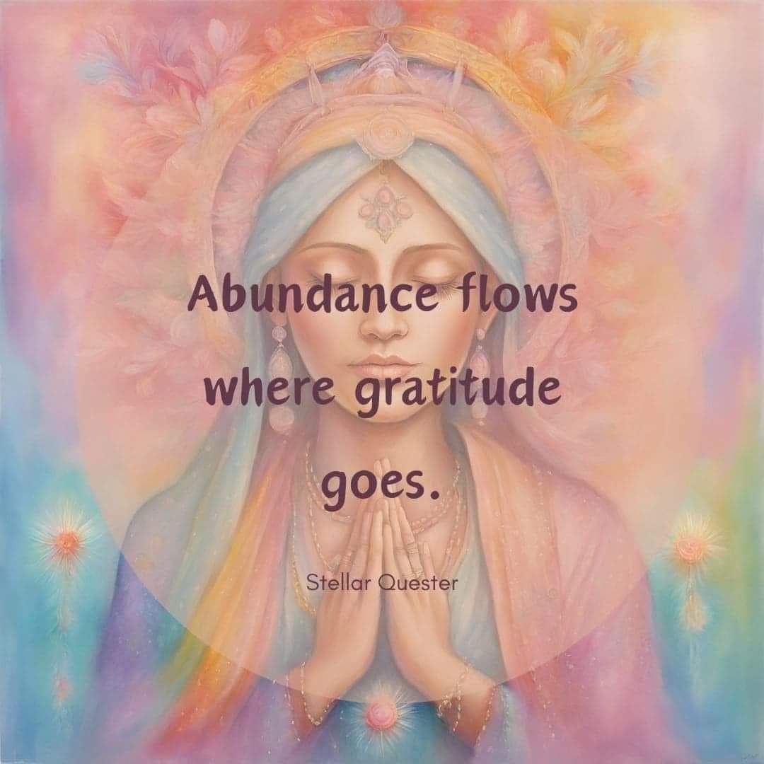 #KaalaiVanakkam! Gratitude makes what you already have, enough. Gratitude unlocks blessings that you deserve. Gratitude is the most special way of telling the Universal Energy (I call Her God) that you are deeply thankful for all the grace She has showered upon you ✨