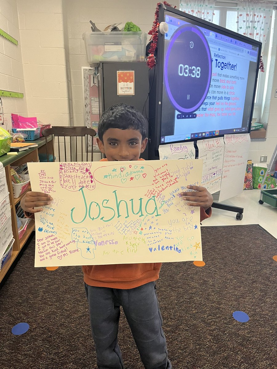 Celebrated our first two star students this week🌟🎉 <a href="/GoshenPostES/">Goshen Post ES</a>