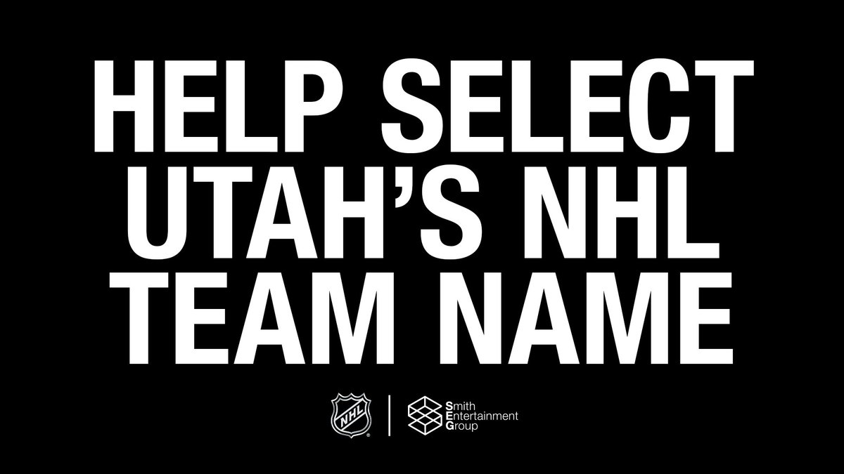 Our @NHL team is here! Now, help us select a name 🏒 Round one of our naming survey is open until May 22. Vote now to let your voice be heard. survey.qualtrics.com/jfe/form/SV_0i…