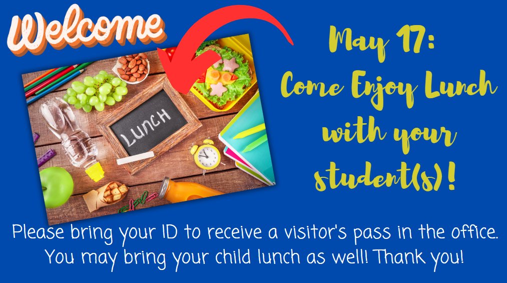 Hello Parents! Come celebrate with us for our last parent monthly luncheon of the year! We hope to see you there!