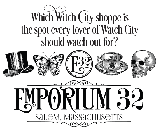 Watch City Festival (@watchcityfest) on Twitter photo If you're visiting Salem, Massachusetts, you mustn't miss Emporium 32! Emporium 32 is Salem's original, premiere vintage lifestyle and curio shoppe! Learn all about it at emporium32.com <a href="/emporium32/">Emporium 32</a> If you're visiting Salem, Massachusetts, you mustn't miss Emporium 32! Emporium 32 is Salem's original, premiere vintage lifestyle and curio shoppe! Learn all about it at emporium32.com <a href="/emporium32/">Emporium 32</a>