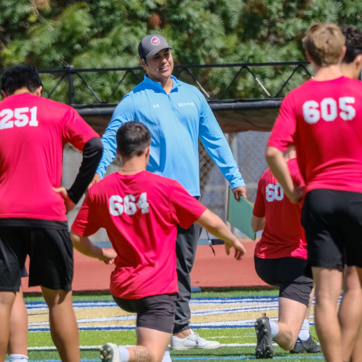 Kohl’s Cali Coach @Diego_Marquez95 was in the house this weekend. #KohlsKickingCA // #KohlsShowcase