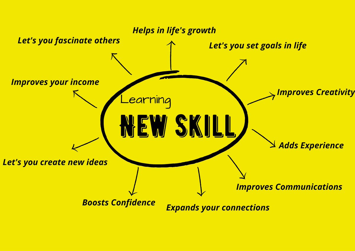 #lifetips  :
Learn a #newskill every 3 months and spend another 90 days developing it.