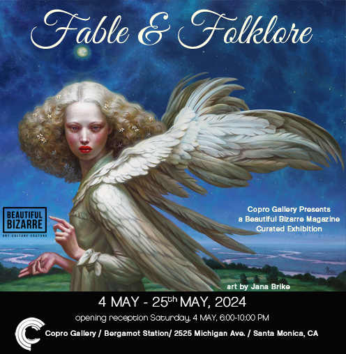 #CoolArt: @CoproGallery presents 'Fable & Folklore' Group Art Exhibition curated by @BeautifulBzarre geekynerfherder.blogspot.com/2024/05/coolar…