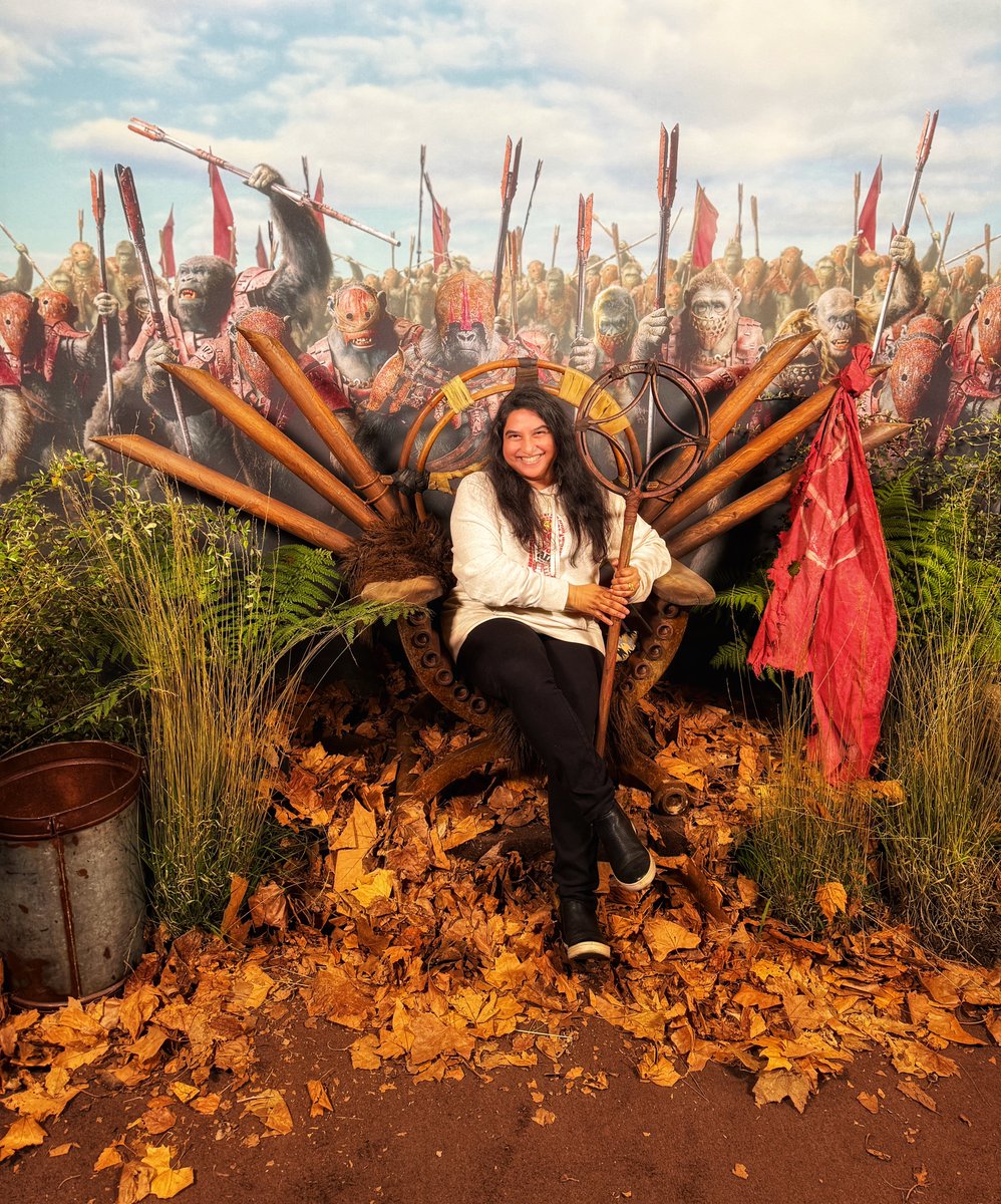AshantiOmkar's tweet image. 🔱🪬🧿 Great to catch a preview of the latest @20thCenturyUK @ApesMovies #KingdomOfThePlanetOfTheApes on @IMAX - the way this epic film is intended to be seen. 🎬🦍 #hollywood #bigscreenexperience #imax #filmcritic #cultureshaper #culturecritic #tastemaker #scifi #PlanetOfTheApes