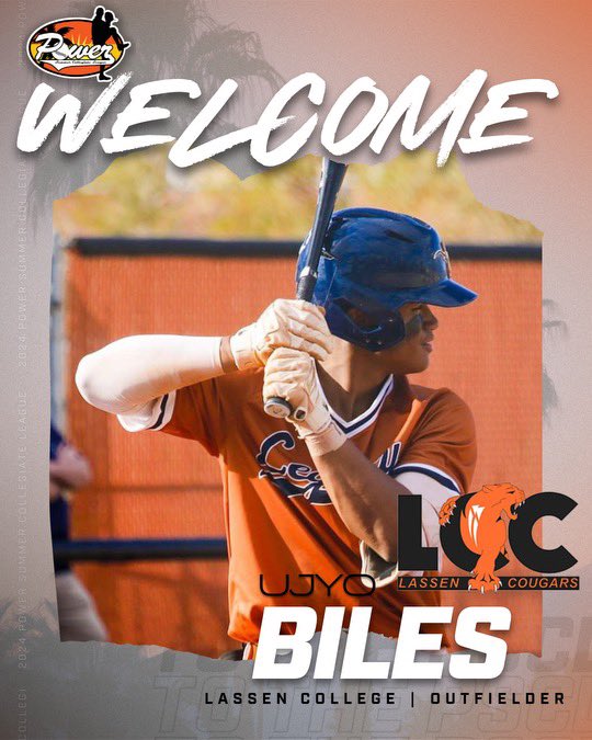 Welcome Ujyo Biles, OF @LassenBaseball Biles if originally from Las Vegas, NV Rosters are almost full! APPLY for the 2024 PSCL season here!⬇️ psclbaseball.com/apply/