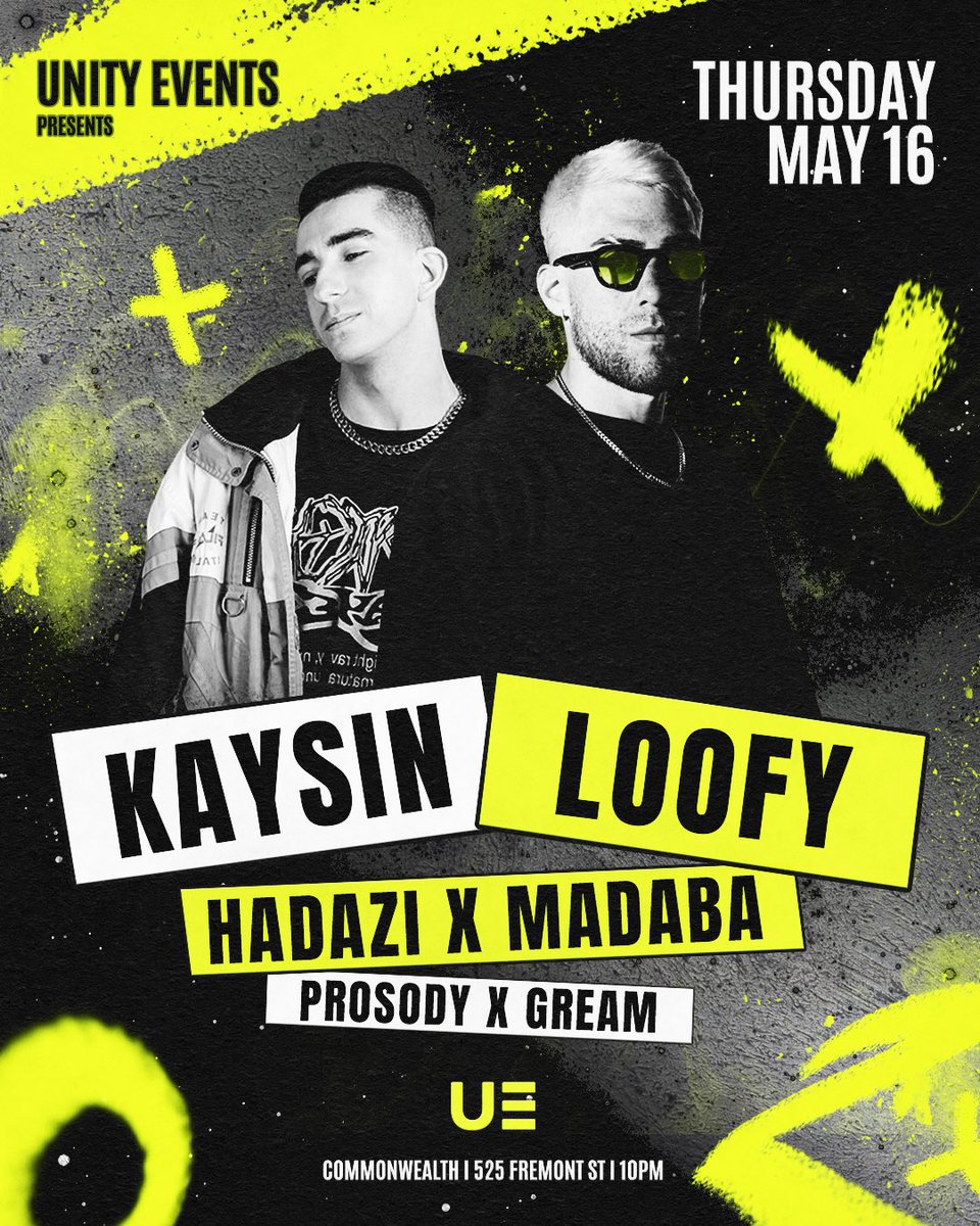 Kaysin (@kaysinmusic) on Twitter photo vegas…who’s in for some prEDC activities? catch me next thursday 5/16 at commonwealth 🎰 <a href="/unityeventslv/">UNITY EVENTS</a>
posh.vip/e/loofy-x-kays… vegas…who’s in for some prEDC activities? catch me next thursday 5/16 at commonwealth 🎰 <a href="/unityeventslv/">UNITY EVENTS</a>
posh.vip/e/loofy-x-kays…