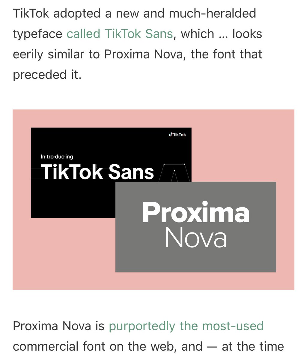 I didn’t know the most widely used commercial font is Proxima Nova.