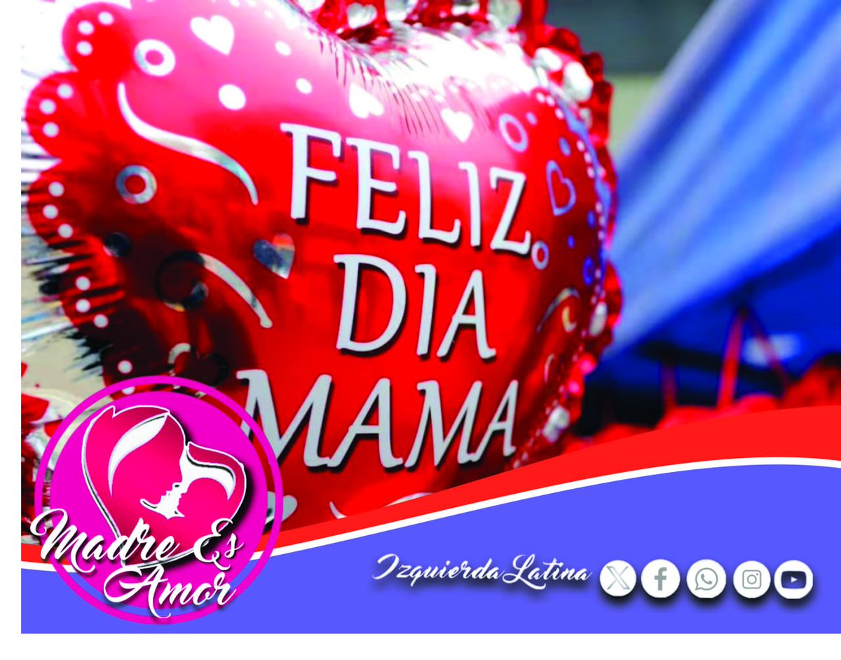 #MadreEsAmor El corazón de una madre es el más hermoso lugar para un hijo y el único que no puede perder aún cuando él lleve ya canas'. 

#IzquierdaPinera
#IzquierdaLatina
#DeZurdaTeam