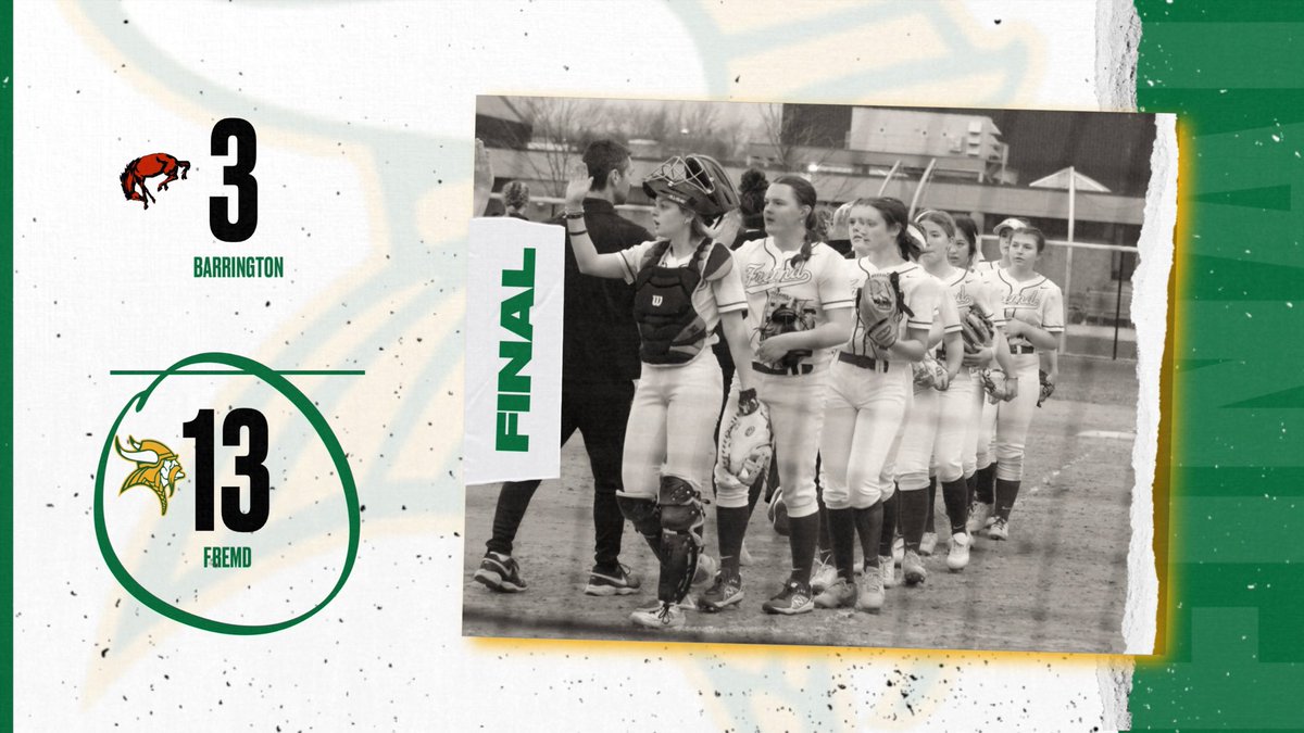Fremd Softball (@fremdsoftball) on Twitter photo Vikes collect 12 hits and every batter gets on base to earn an MSL conference win over Barrington!!
We host Schaumburg tomorrow!
<a href="/FremdAthletics/">Fremd Athletics</a> | #MightyAreTheWomen Vikes collect 12 hits and every batter gets on base to earn an MSL conference win over Barrington!!
We host Schaumburg tomorrow!
<a href="/FremdAthletics/">Fremd Athletics</a> | #MightyAreTheWomen