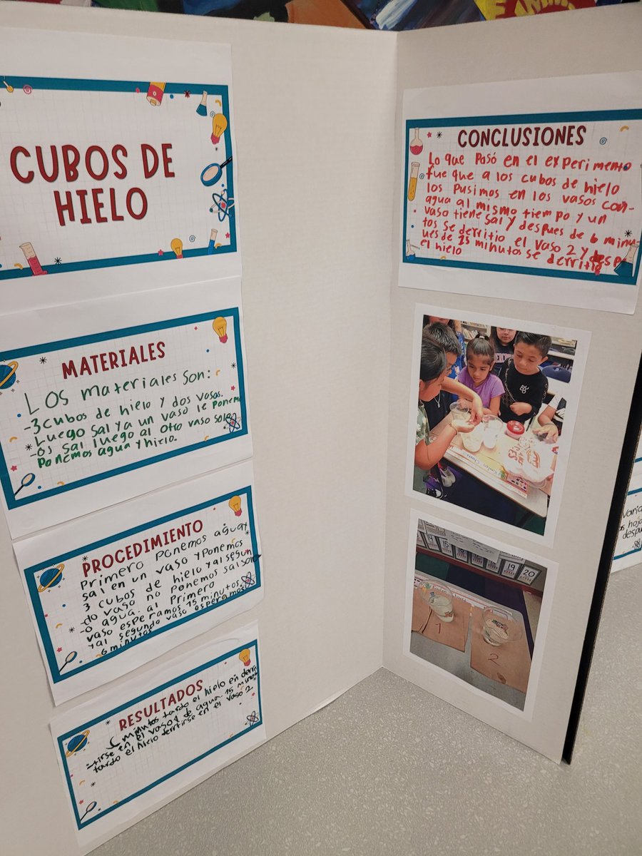 elda_sps's tweet image. La feria de la Ciencia en @ogden_lions. Aprendimos mucho, pero escuchen a este estudiante explicando su proyecto en Español. 🤯💡 @SAISDBilingual