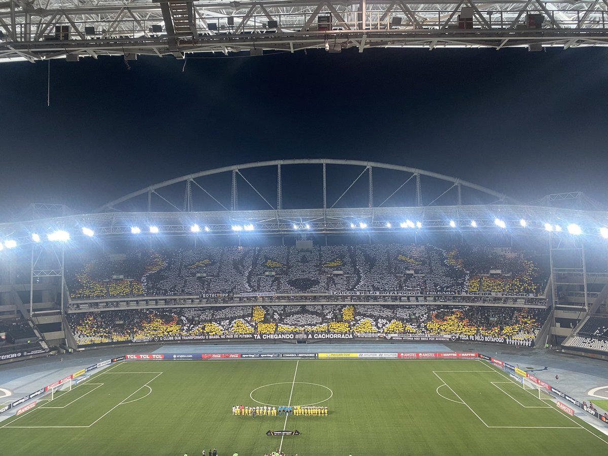 babidemacedo's tweet photo. Mosaico do Botafogo para jogo decisivo contra a LDU pela quarta rodada da Libertadores! https://t.co/jxtUA09P4V