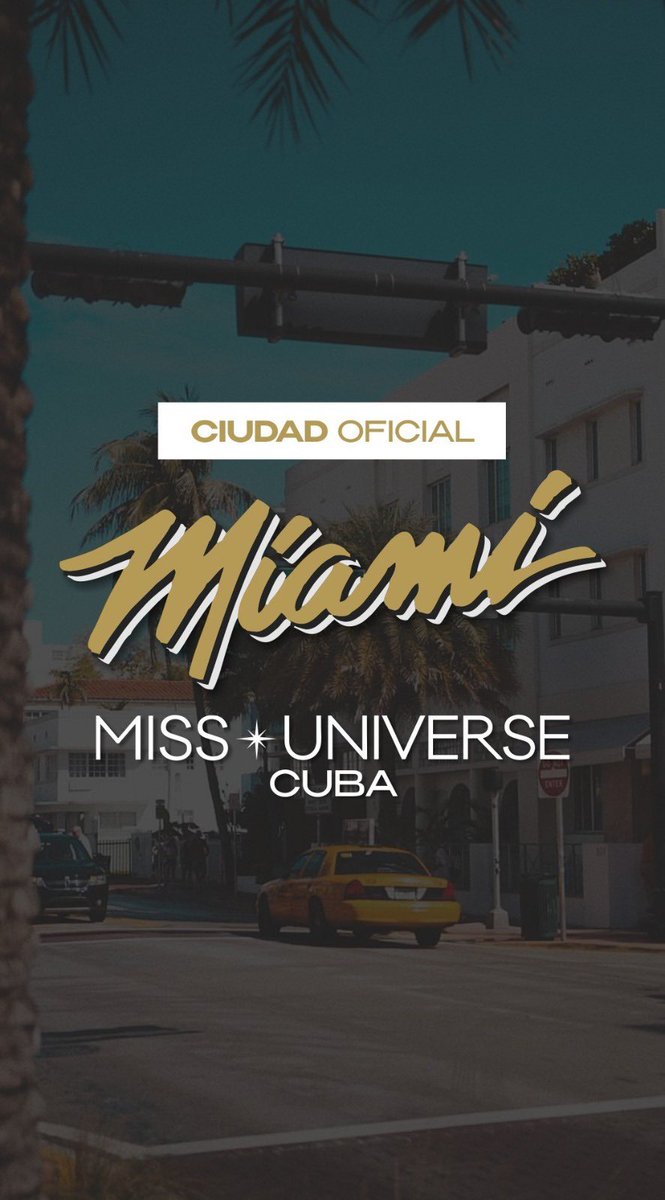 Miss Universe Cuba tweet media