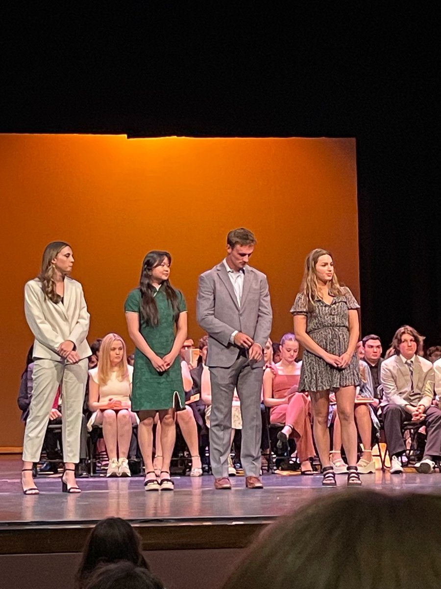 Senior Honors Night:

Congrats to Carmen Aguilera and Leanna Swenson for earning the Athletic Boosters Scholarship!!! Track kids making this coach proud!