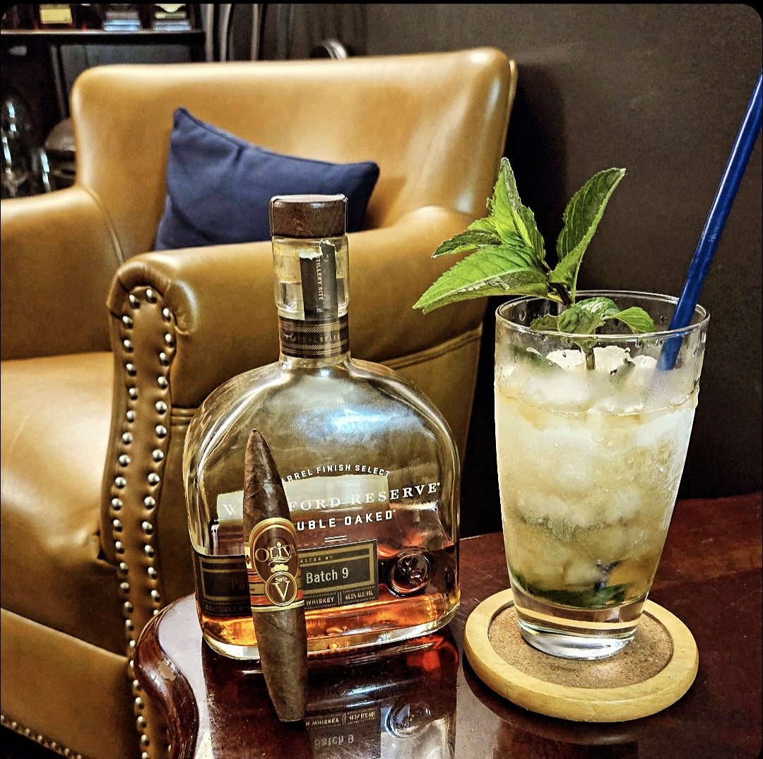Making up for missing the Derby. Woodford dbl oaked mint Julep.