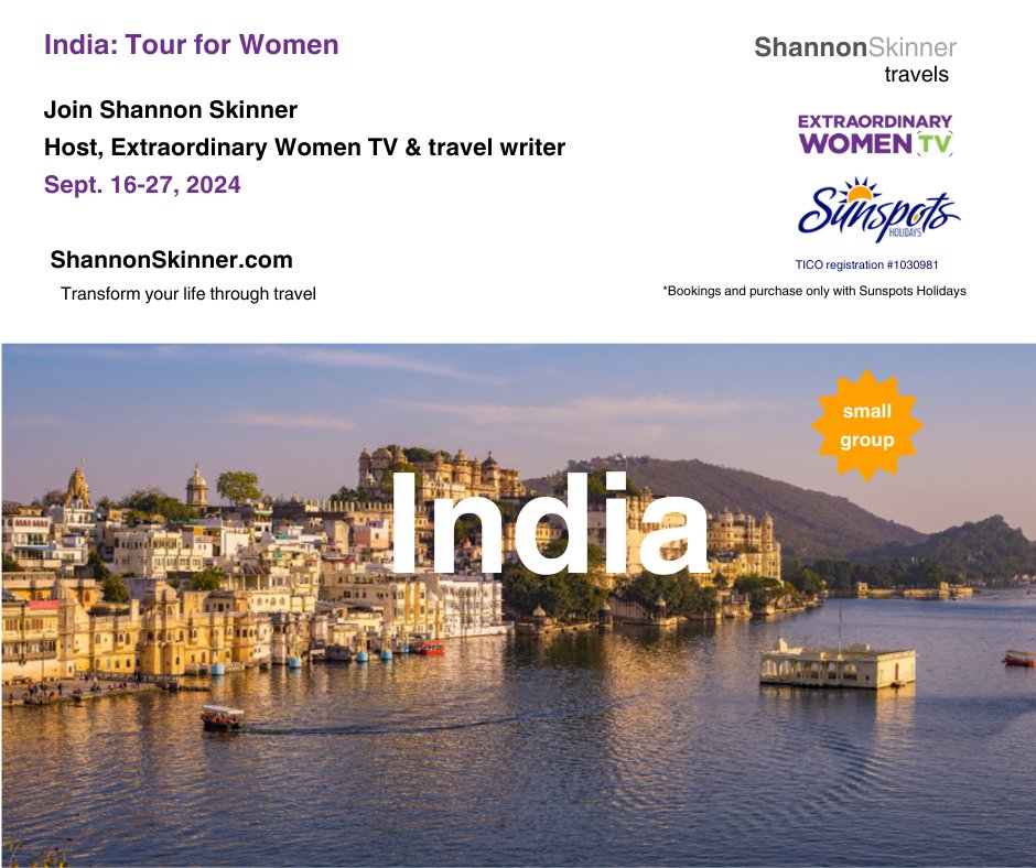 Explore India's culture, food and ancient places on a trip designed for women. Contact me for details: info (@) ShannonSkinner.com