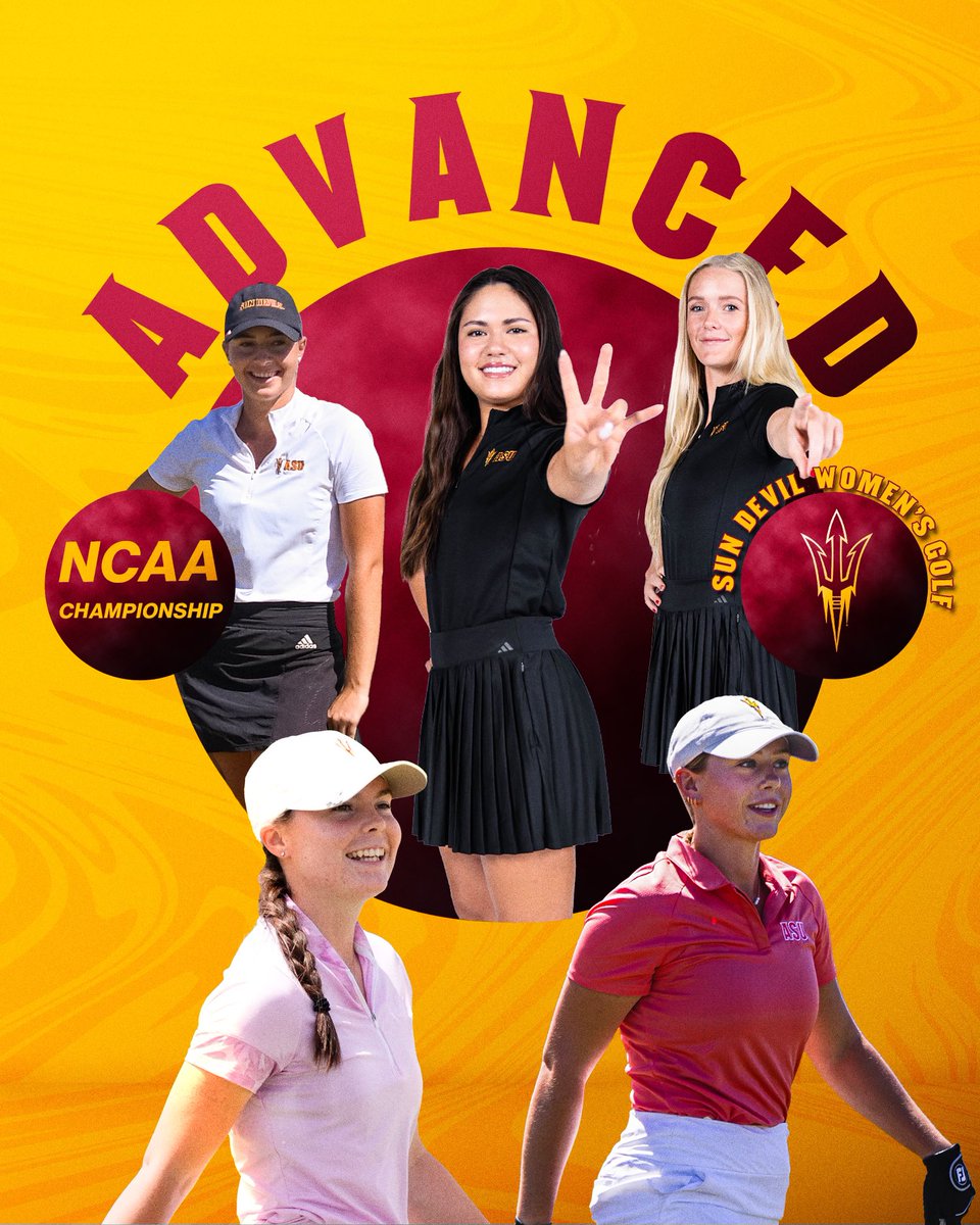 Moving On 😎 @TheSunDevils will have a shot to win their second National Title under @missymkaye 👀