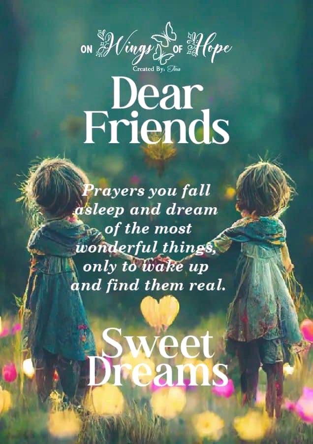 Goodnight, sweet dreams!😴 Been a rough few days for me! 🙏🙏 Prayers welcomed! Don’t forget to count your blessings before counting sheep! 🐑😴 Hasta mañana! 🫶🏻 💤😴💤 “I can do all things through Christ which strengthens me!” 🙏🙏 Hugs out! 🤗