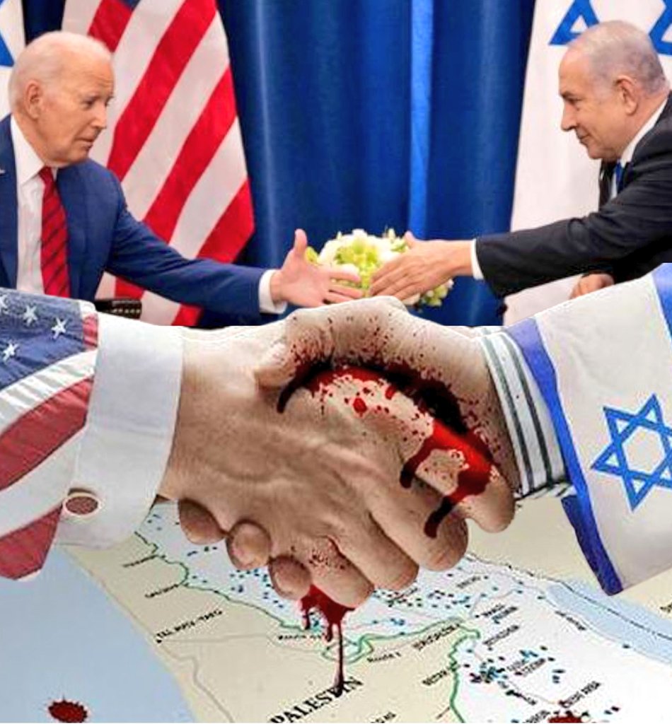 Joe Biden, en sus declaraciones, expuso la participación directa de su gobierno en la masacre que comete a diario Netanyahu en Gaza al afirmar que Israel mato a miles de civiles palestinos con bombas suministradas por EEUU. ¡Basta de genocidio!